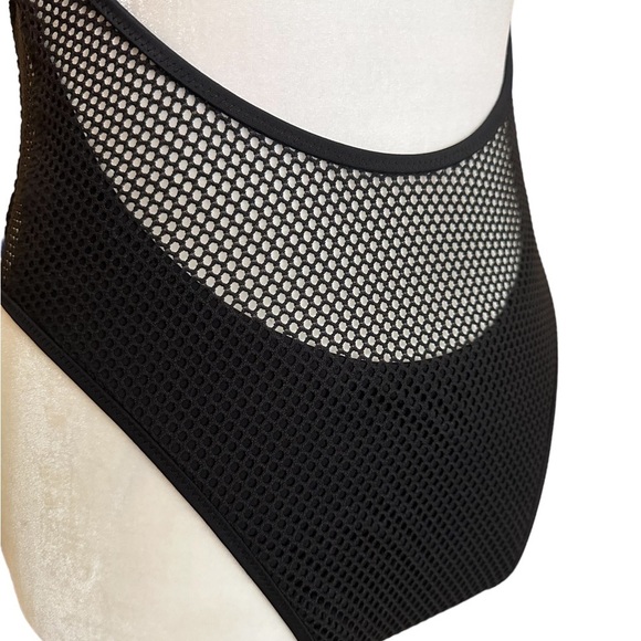 VS Mesh Netting Black One-Piece Bikini 🔥 - Picture 5 of 9